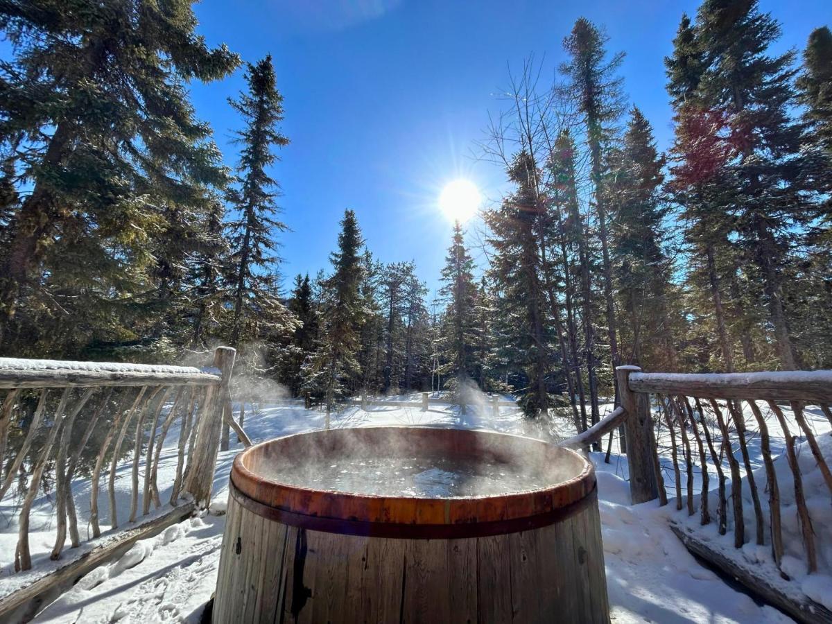 Husky - Chalets De Moh - Jacuzzi La Malbaie Eksteriør billede